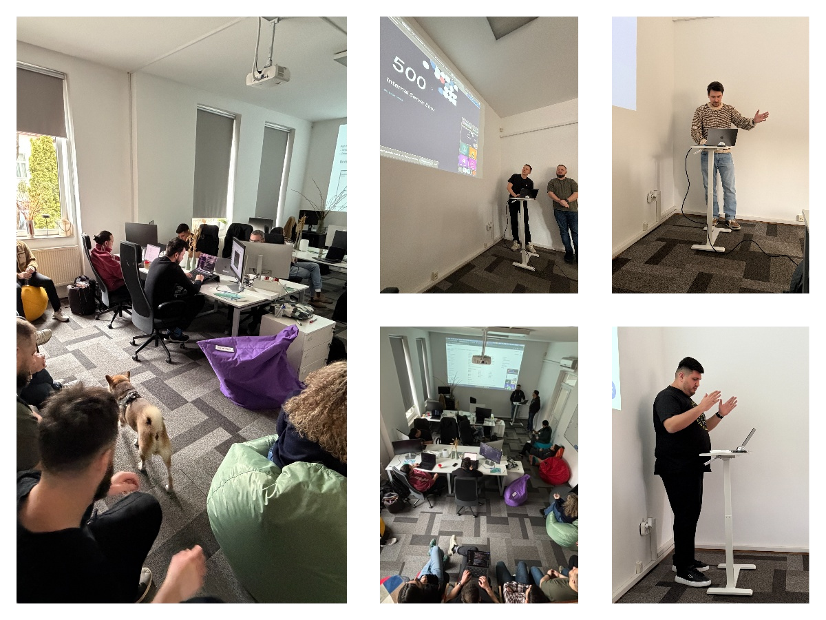 Final day of the work week presentations.